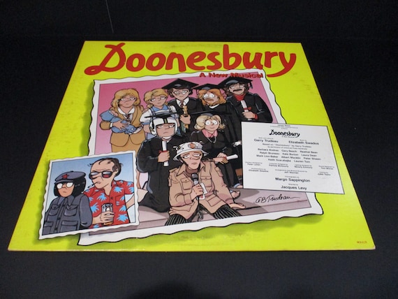 Vintage 1983 Vinyl LP Record Doonesbury A New Musical Excellent Condition 68620