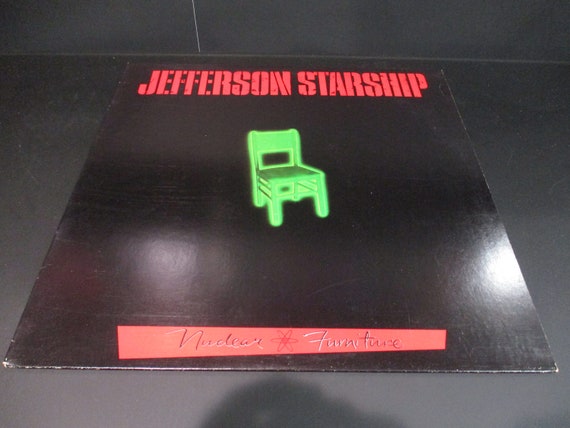 Vintage 1984 LP Vinyl Record Nuclear Furniture Jefferson Starship Excellent Condition 68805