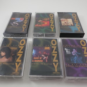 Vintage 1995 Ozzy Osbourne Cassette Tape - 22 Bit Remastered