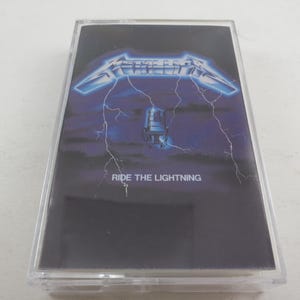 Metallica Ride the Lightning Cassette - Etsy