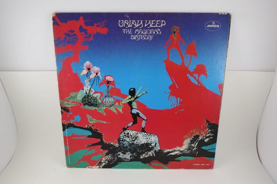 Uriah Heep - The Magician's Birthday Vinyl LP Record (1972)