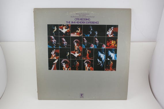 Vintage 1970 Vinyl LP Record Otis Redding The Jimi Hendrix Experience at The Monterey Festival EX+