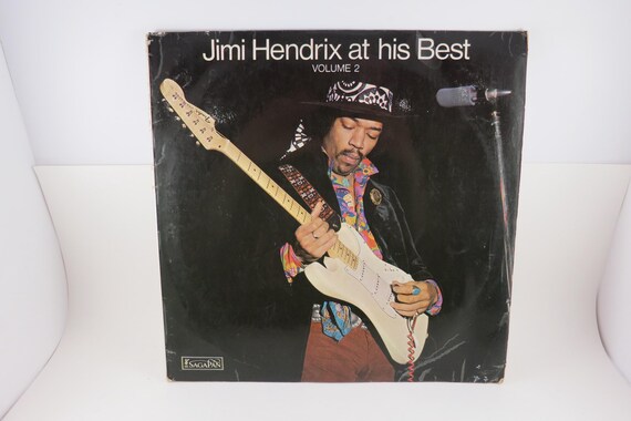 Vintage 1972 Vinyl LP Record Jimi Hendrix At His Best Volume 2 UK Import Excellent Condition 71724