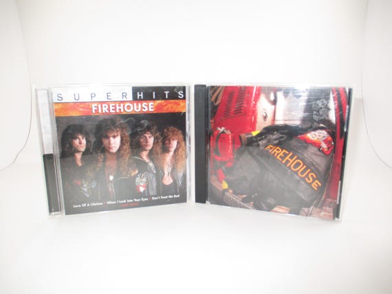 Vintage 90's Firehouse CD's Hold Your Fire Super Hits Sold Individually
