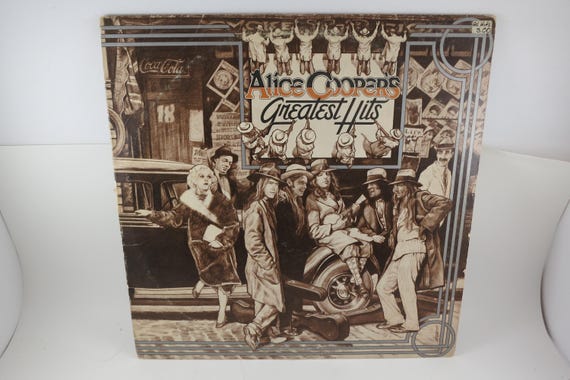1987 Vinyl LP Record Alice Cooper Greatest Hits Very Good Condition