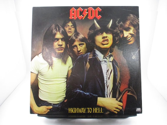 Vintage 1979 Vinyl LP Record Highway to Hell AC/DC Excellent Condition 69576