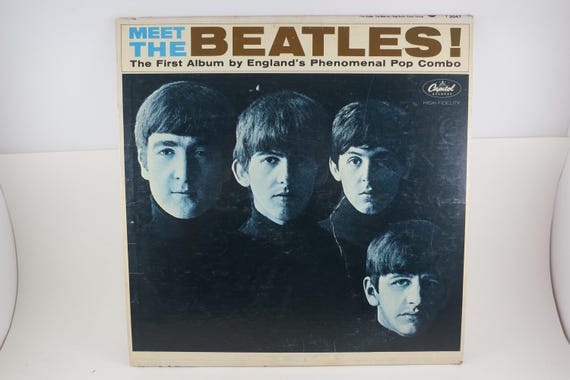 Vintage 1964 The Beatles Meet the Beatles Vinyl LP - Original Mono