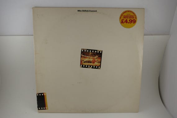 Vintage 1979 Mike Oldfield Exposed Vinyl LP - Limited Edition Quadrophonic