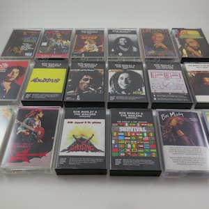 1980&#39;s Bob Marley & The Wailers Cassette Tapes Exodus At His Best Legend Burnin Confrontation Sold Individually