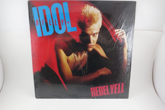 Vintage 1983 Billy Idol Rebel Yell Vinyl LP In Shrink-NM