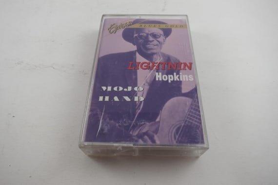 Vintage 1980's Lightnin Hopkins Blues Cassette Tapes Talkin Some Sense Guitar Lightnin Sold Individually