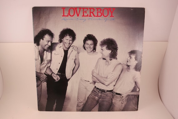 Vintage 1985 Vinyl LP Record Loverboy Lovin Every Minute of It Excellent Condition 71613