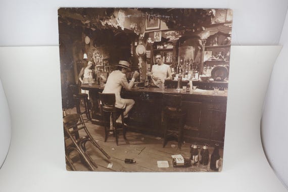 Vintage 1978 Vinyl LP Record Led Zeppelin In Through The Out Door EX