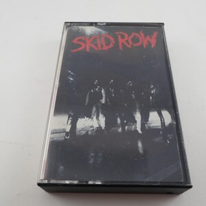 Skid Row Cassette Tapes: Sold Individually Skid Row Self Titled