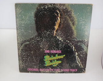 Vintage Jimi Hendrix Rainbow Bridge Soundtrack 12