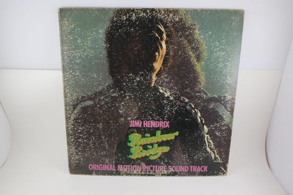 Vintage 1971 Vinyl LP Record Rainbow Bridge Soundtrack Jimi Hendrix Very Good Condition 71761