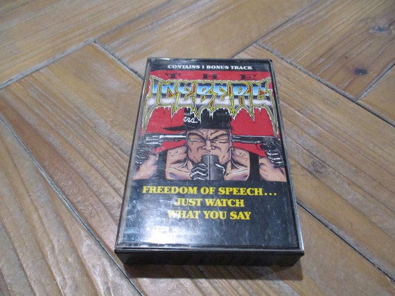 Vintage 1990's Ice-T Cassette Tapes The Iceberg Freedom of Speech Rhyme Pays Sold Individually
