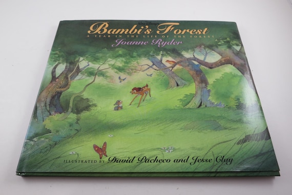 Vintage 1994 Bambi's Forest Book, Joanne Ryder, First Edition