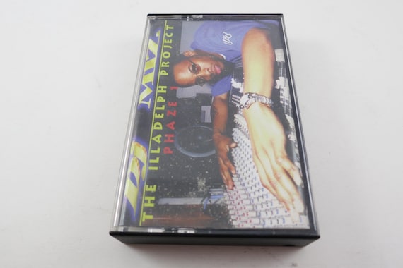 1999 Hip Hop Cassette Tape The Illadelph Project Phaze 1 Knock Solid-DJ Miz Rare Tape