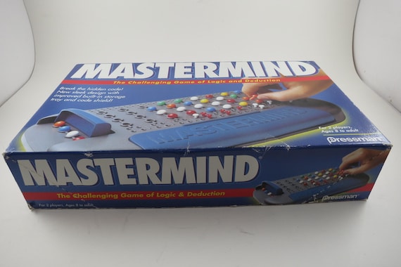 Vintage 1995 Board Game Mastermind Pressman 3018 100% Complete