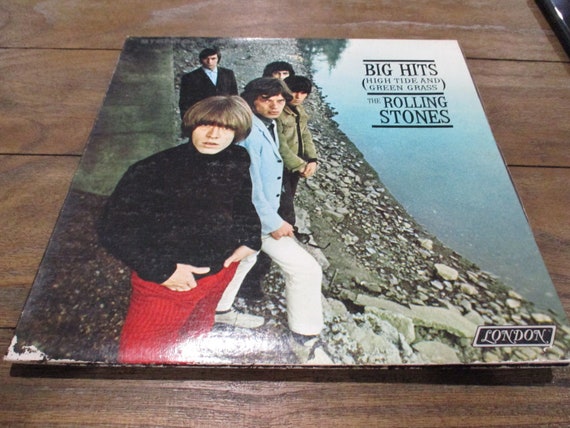 Vintage 1966 Vinyl LP Record The Rolling Stones Big Hits High Tide and Green Grass Stereo Version Near Mint Condition 67073