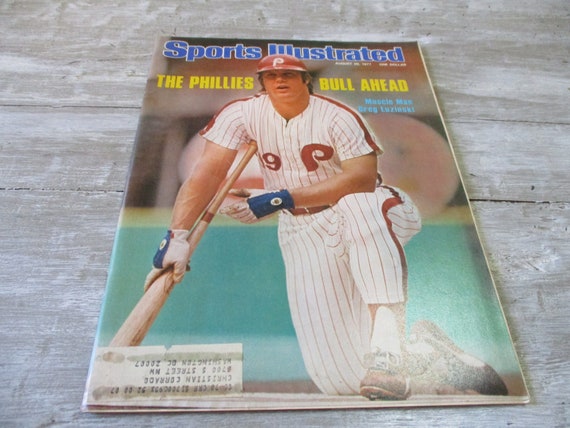 Vintage August 29, 1977 Sports Illustrated Magazine Greg Luzinski Excellent Condition
