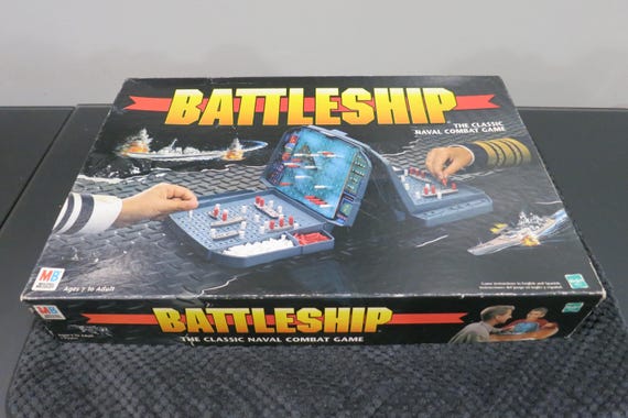 Vintage 1998 Battleship Board Game, Milton Bradley, Complete