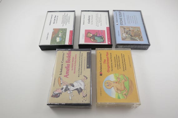 1980's Scholastic School Cassette Tapes: Various
