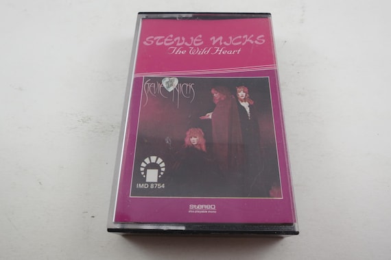 1983 Cassette Tape The Wild Heart Stevie Nicks Rare Saudi Arabia Pressing