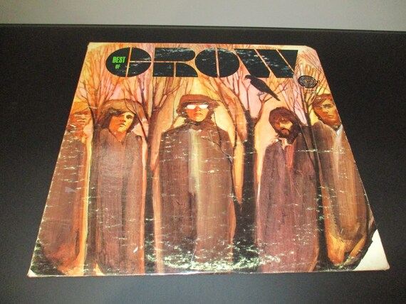 Vintage 1972 Vinyl LP Record Crow Best of Crow Very Good Condition Psychedelic Rock 58386