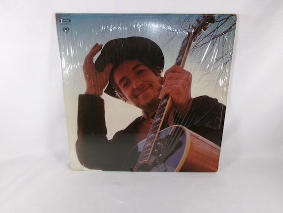 1969 Bob Dylan Nashville Skyline Vinyl LP Record In Shrink 360 Stereo EX