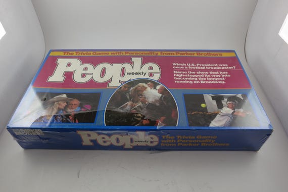 Vintage 1984 People Weekly Board Game Still Factory Sealed Current Events Game