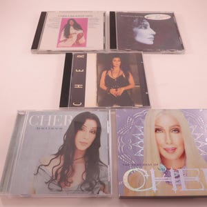 1980s/90s Cher CD&#39;s Greatest Hits Heart of Stone Very Best Of Sold Individually