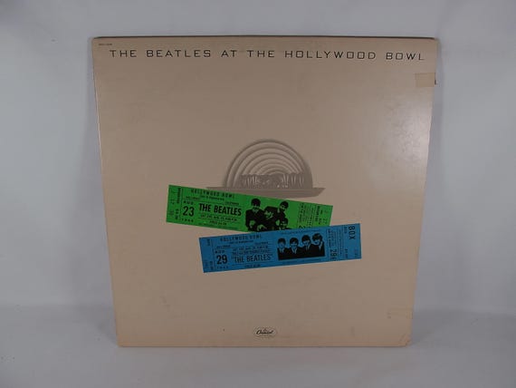 1977 Vinyl LP Record The Beatles At the Hollywood Bowl EX