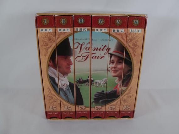 1999 Vanity Fair VHS 6 Tape Box Set