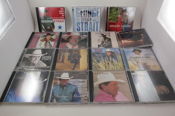 15 Vintage George Strait CD Collection 50 Number Ones