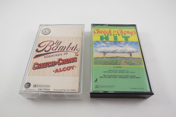 Vintage Cheech & Chong Cassette Tape: 1980s Comedy Album