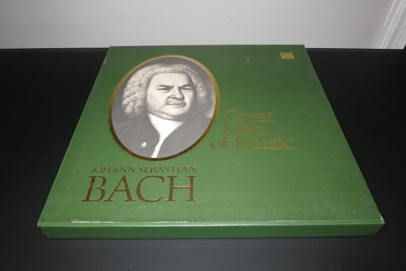 1978 Bach Vinyl LP Box Set: Men of Music Four Record Album