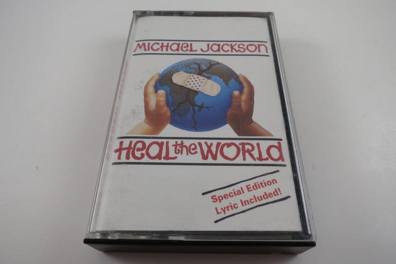 Michael Jackson Cassette Tapes Sold Individually Heal the World Singl