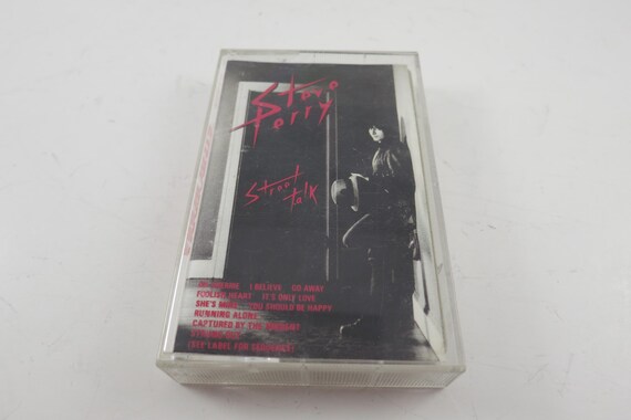 Vintage 1980's Steve Perry (Journey) Cassette Tape Street Talk