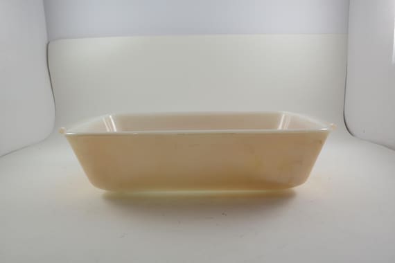 Fire King Lusterware Loaf Pan: 1 Quart Baking Dish