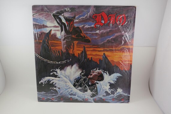 Vintage 1985 Vinyl LP Record Holy Diver Dio Excellent Condition Original US Pressing In Shrink 71421