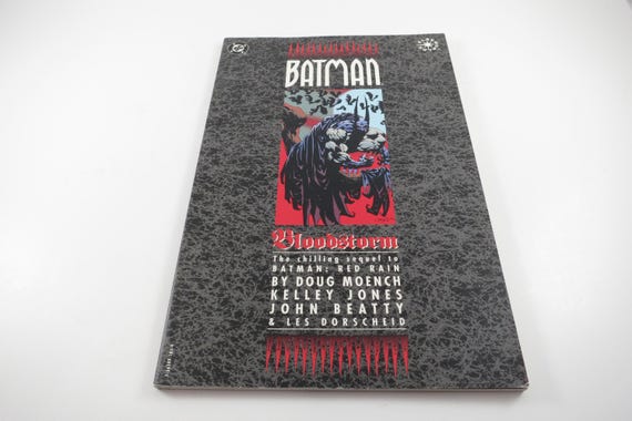 1994 Batman Bloodstorm Sequel to Red Rain Elseworlds Comic Book