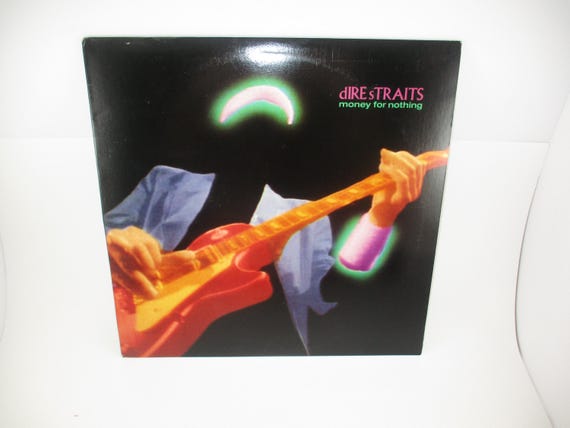 Vintage 1988 Vinyl LP Record Money for Nothing Dire Straits Near Mint Condition 70242