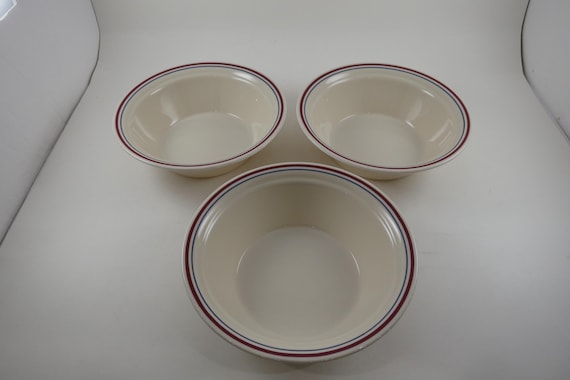 Vintage Corelle Abundance Beige Fruit Bowls Set of 3