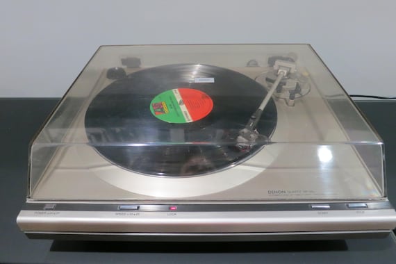 Vintage Denon DP-31L Quartz Automatic Turntable with New Shure Stylus