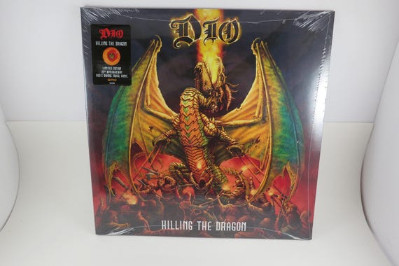 Dio Killing the Dragon Vinyl LP: RSD 20th Anniversary, Red Orange Swirl
