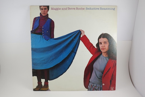Vintage 1981 Seductive Reasoning Vinyl LP Record by Maggie and Terre Roche