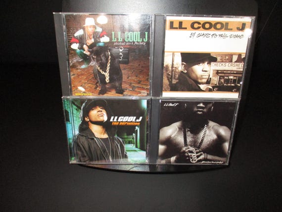 Vintage 80/90's LL Cool J CD's 14 Shots to the Dome Mama Said Knock You Out Mr Smith Phenomenon The Definition Panther Sold Individually