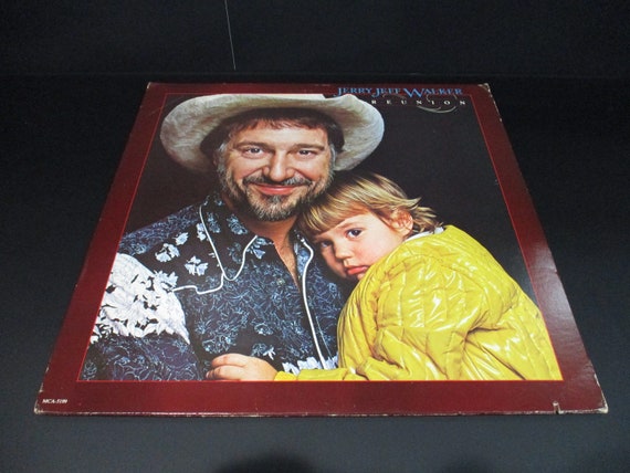 Vintage 1981 Vinyl LP Record Reunion Jerry Jeff Walker Near Mint Condition 68469